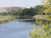 вид на Інгулець в Широкому