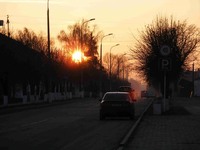 захід сонця