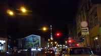 Львів вечірній. Телевежа.