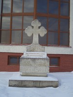 До 100-ліття Пласту біля львівської духовної семінарії Св. Духа (УГКЦ) на Хуторівці