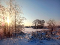 Зима в Мотижині